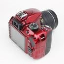 Nikon D3300 Red - DSLR Camera with 18-55 VR AF-P Lens