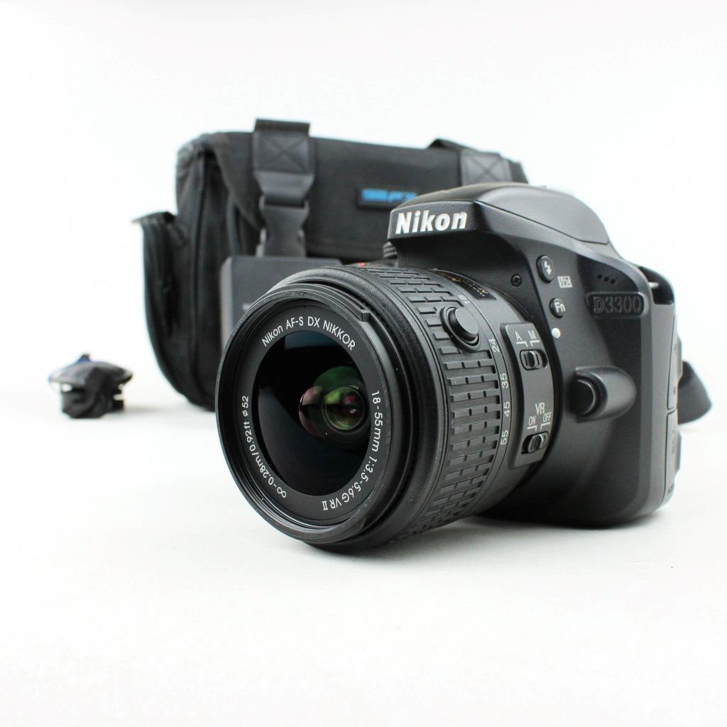 Nikon DSLR Camera with Lens D3300 on sale DSLR Camera with 18-55mm VR Lens