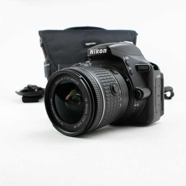 Nikon D5600 DSLR Camera - with 18-55mm VR AF-P Lens