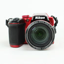 Nikon B500 Point and Shoot Digital Camera - Red
