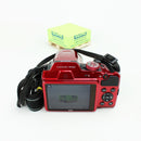 Nikon B500 Point and Shoot Digital Camera - Red