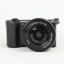 Sony a5100 16-50mm Mirrorless Digital Camera with 3-Inch Flip Up LCD - Black