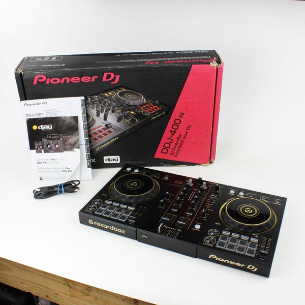 Pioneer DJ DDJ400 Gold - 2-Deck Rekordbox DJ Controller