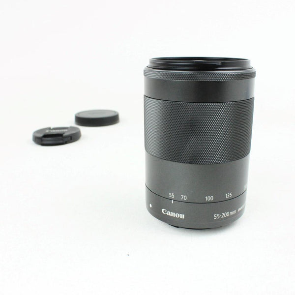 Canon EF-M 55-200mm f/4.5-6.3 IS STM - Mirrorless Camera Lens - Black