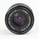 Vintage Canon FD 50mm 1:1.8 Lens for AE-1/A-1