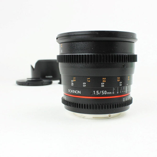 Rokinon Cine DS 50mm T1.5 Lens for Canon