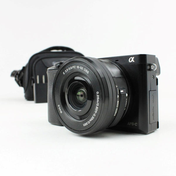 Sony Alpha a6000 Mirrorless Digital Camera with 16-50mm Zoom Kit Lens - Black