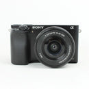 Sony Alpha a6000 Mirrorless Digital Camera with 16-50mm Zoom Kit Lens - Black