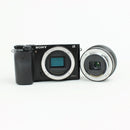 Sony Alpha a6000 Mirrorless Digital Camera with 16-50mm Zoom Kit Lens - Black