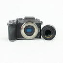 Panasonic DMC G7 4K Mirrorless DSLR Camera w/ 14-42mm and 45-150mm Lenses -Black