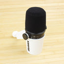Shure MV7 - White - USB XLR Podcasting Streaming Microphone