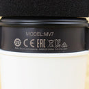 Shure MV7 - White - USB XLR Podcasting Streaming Microphone