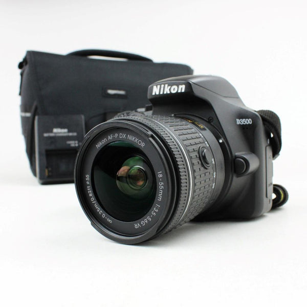 Nikon D3500 DSLR Camera with 18-55 VR AF-P Lens