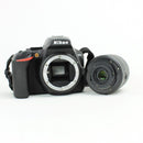 Nikon D3500 DSLR Camera with 18-55 VR AF-P Lens