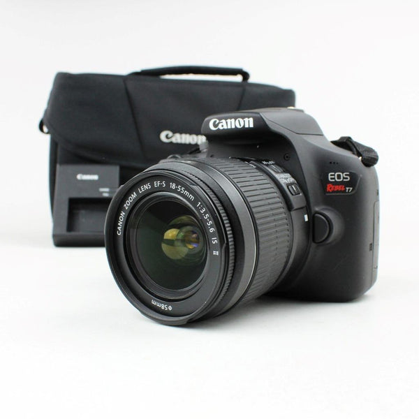 Canon EOS Rebel T7 DSLR Camera with 18-55 IS II Lens