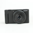 Sony ZV-1F - Digital Vlog Camera for Content Creators - Black