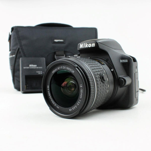Nikon D3500 DSLR Camera with 18-55 VR AF-P Lens