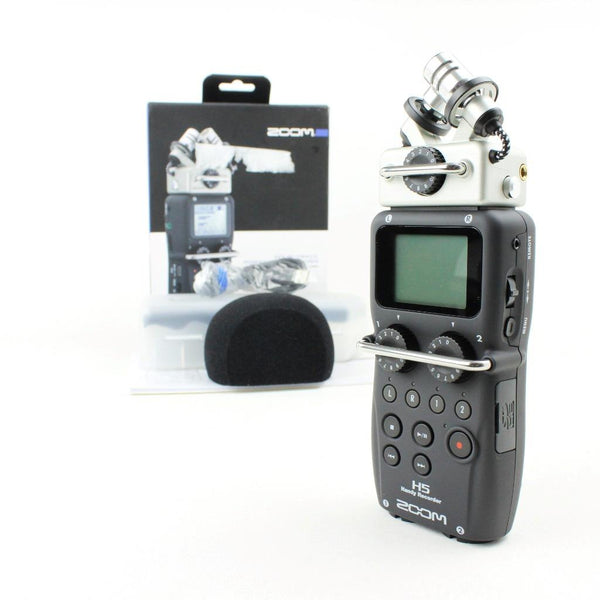 Zoom H5 Portable Handheld 4-Track Field Studio Recorder