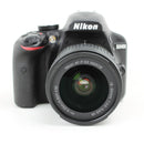 Nikon D3400 DSLR Camera with 18-55 VR AF-P and 70-300 AF-P Lenses - Black