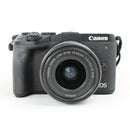 Canon EOS M6 Mark II - Mirrorless APS-C Camera w/ 15-45mm Lens - Black