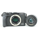 Canon EOS M6 Mark II - Mirrorless APS-C Camera w/ 15-45mm Lens - Black