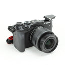 Canon EOS M6 Mark II - Mirrorless APS-C Camera w/ 15-45mm Lens - Black