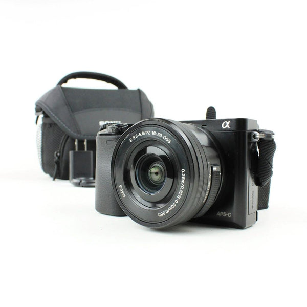 Sony Alpha a6000 - Mirrorless Digital Camera with 16-50mm Zoom Kit Lens - Black