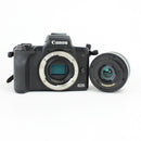 Canon EOS M50 - Mirrorless Digital Camera with 15-45 IS STM lens - Black