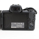 Canon EOS M50 - Mirrorless Digital Camera with 15-45 IS STM lens - Black