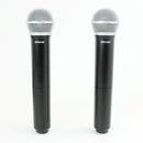 Shure BLX288 Dual Wireless System with 2 PG58 & 1 BLX1 Bodypack - H8 518-542 MHz