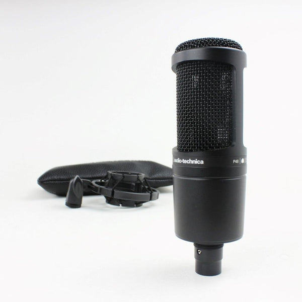 Audio-Technica AT2020 - Cardioid Condenser Studio XLR Microphone