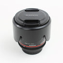 Rokinon Cine DS 50mm T1.5 DSLR Camera Lens for Canon