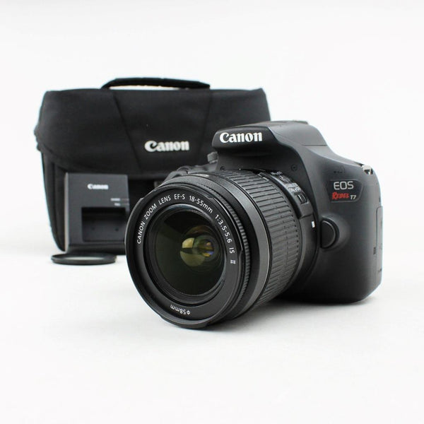 Canon EOS Rebel T7 DSLR Camera with 18-55 IS II Lens