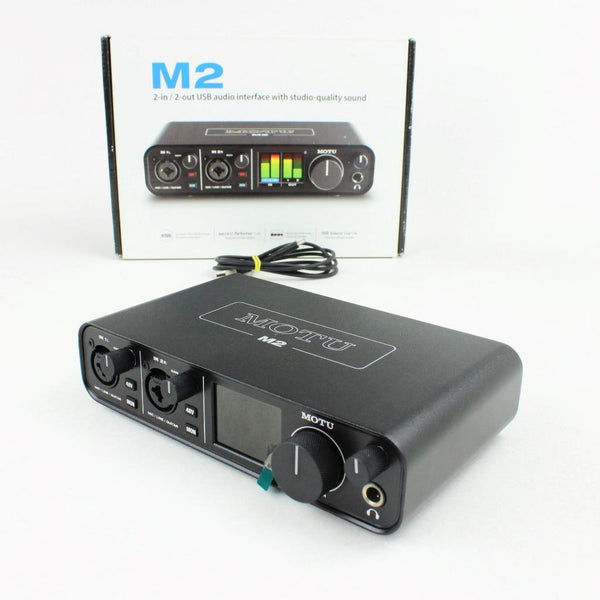 MOTU M2 - 2x2 USB-C Audio Recording Interface