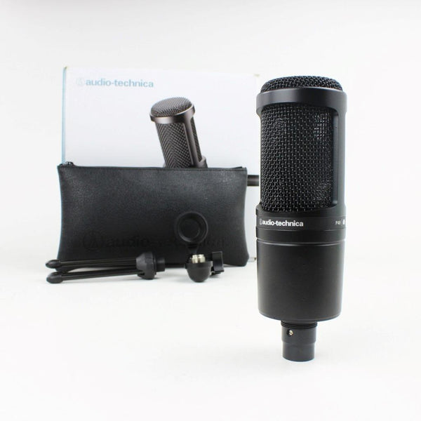Audio-Technica AT2020 - Cardioid Condenser Studio XLR Microphone