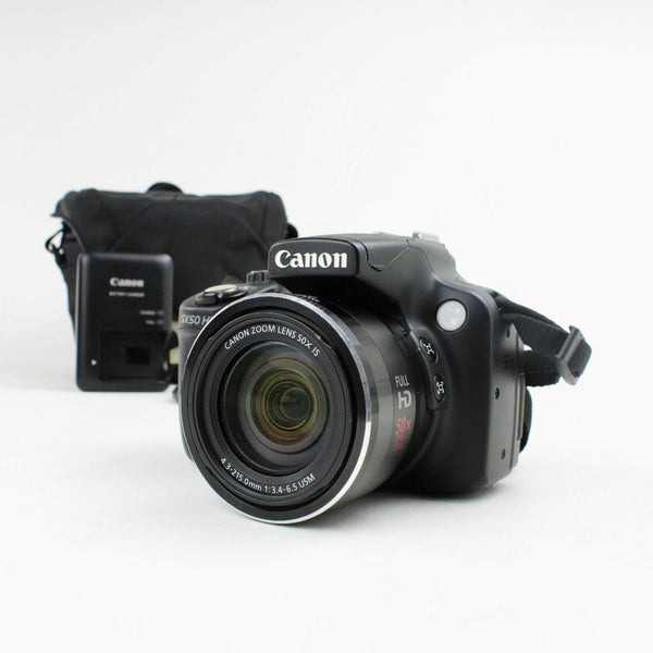 Canon SX50 Powershot HS Digital Camera - Black