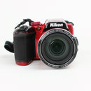 Nikon B500 Point and Shoot Digital Camera - Red