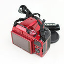 Nikon B500 Point and Shoot Digital Camera - Red