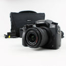 Panasonic DMC G7 4K Mirrorless DSLR Camera w/ 14-42mm and 45-150mm Lenses -Black