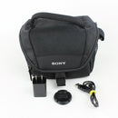 Sony A6100 with 16-50mm Lens Mirrorless Digital Camera - Black