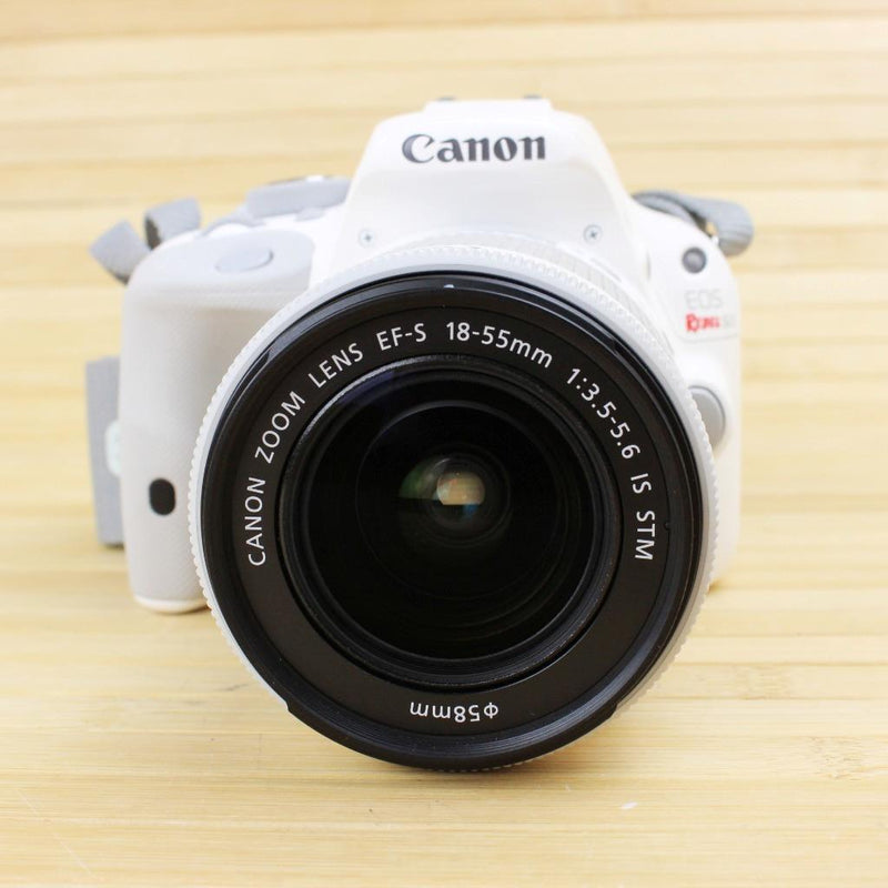 Canon Rebel SL1 DSLR Camera with 18-55mm IS STM Lens - White