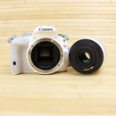 Canon Rebel SL1 DSLR Camera with 18-55mm IS STM Lens - White