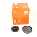 Sony E 50mm f/1.8 OSS - Camera Lens for E Mount - Black SEL50F18/B