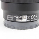Sony E 50mm f/1.8 OSS - Camera Lens for E Mount - Black SEL50F18/B