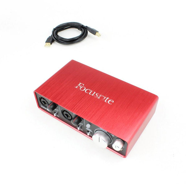 Focusrite Scarlett 2i2 2nd Gen USB Audio Recording Interface