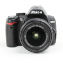 Nikon D3000 DSLR Camera with 18-55mm VR II AF-S Lens