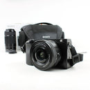 Sony A6100 with 16-50mm and 55-210 Lenses Mirrorless Digital Camera - Black