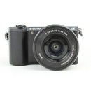 Sony a5100 16-50mm Mirrorless Digital Camera with 3-Inch Flip Up LCD - Black