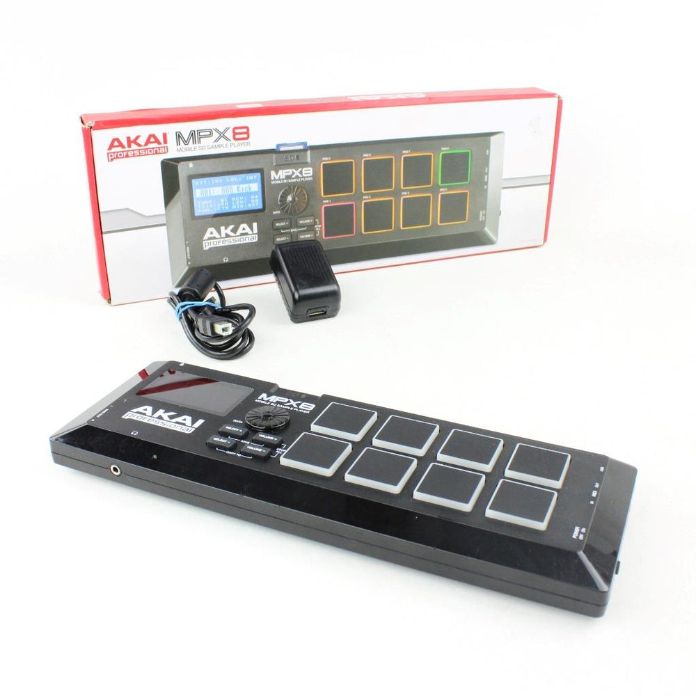 Akai Professional MPX8 - 8-Pad Sampler Controller Drum Machine