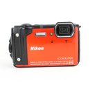 Nikon Coolpix W300 Waterproof Underwater Digital Camera - Orange
